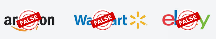Amazon Walmart eBay